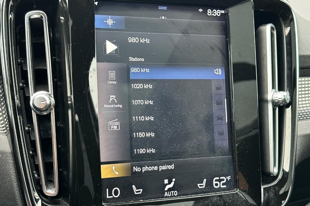 used 2019 Volvo XC40 car, priced at $16,851