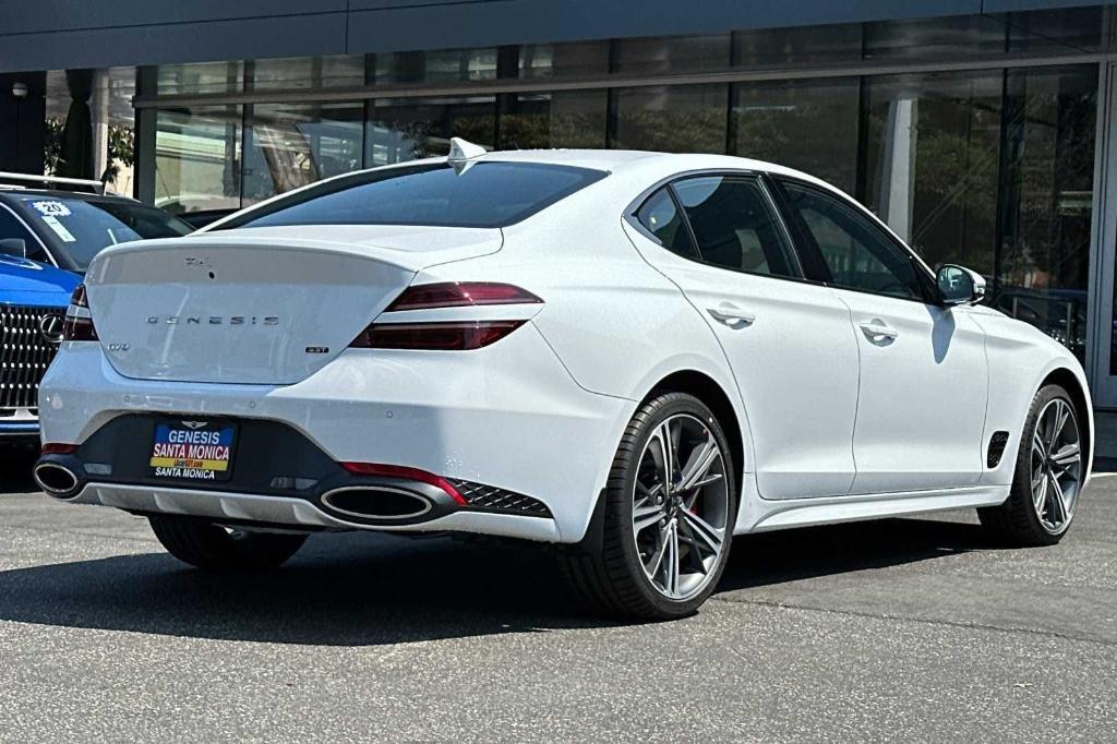 new 2025 Genesis G70 car, priced at $56,445