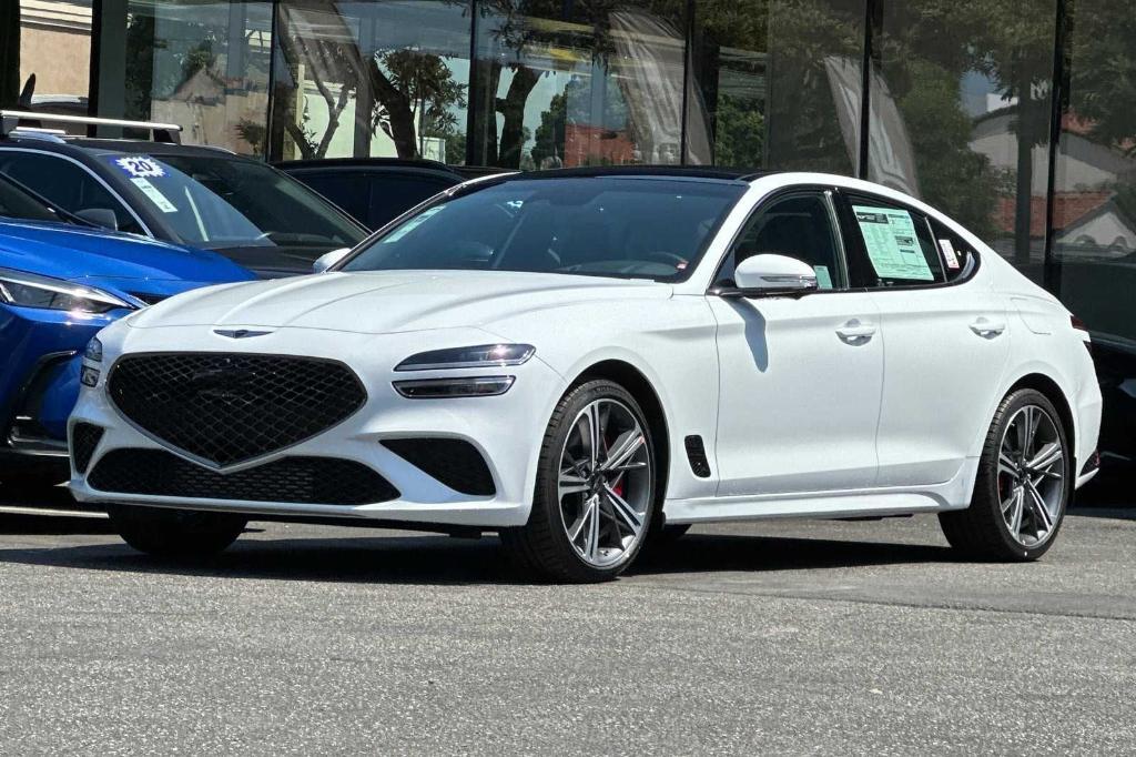 new 2025 Genesis G70 car, priced at $56,445