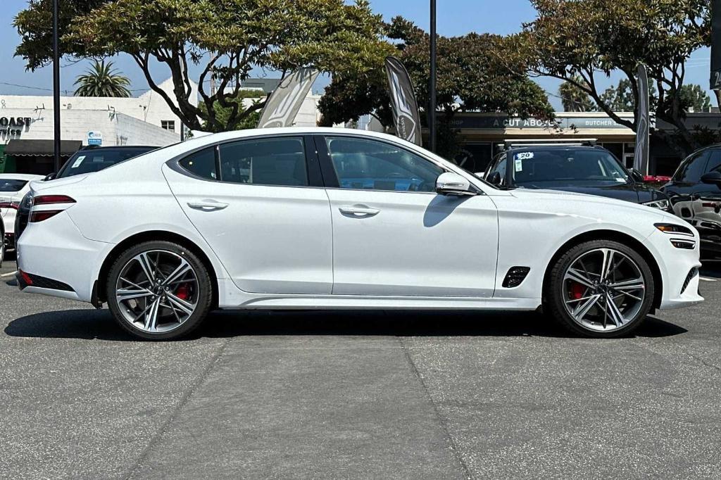 new 2025 Genesis G70 car, priced at $56,445