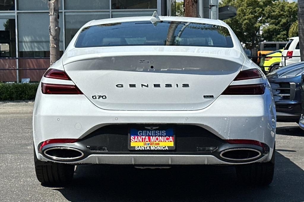 new 2025 Genesis G70 car, priced at $56,445