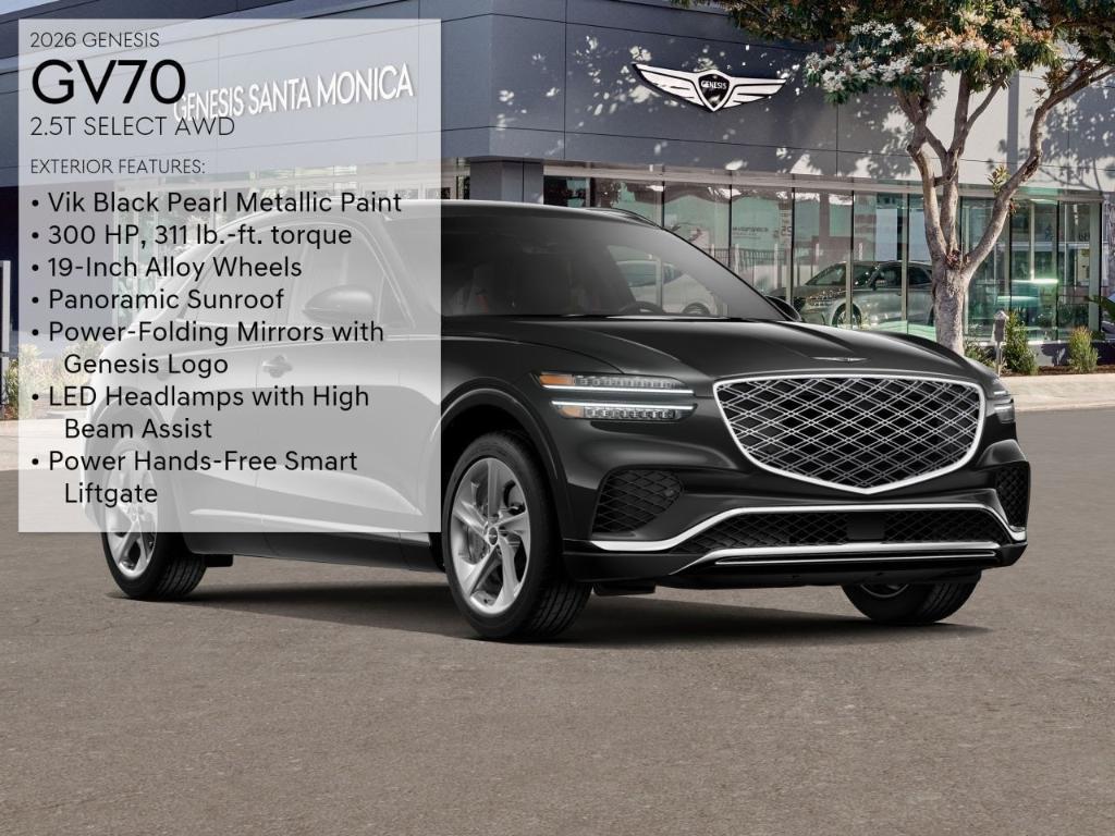 new 2026 Genesis GV70 car, priced at $55,000