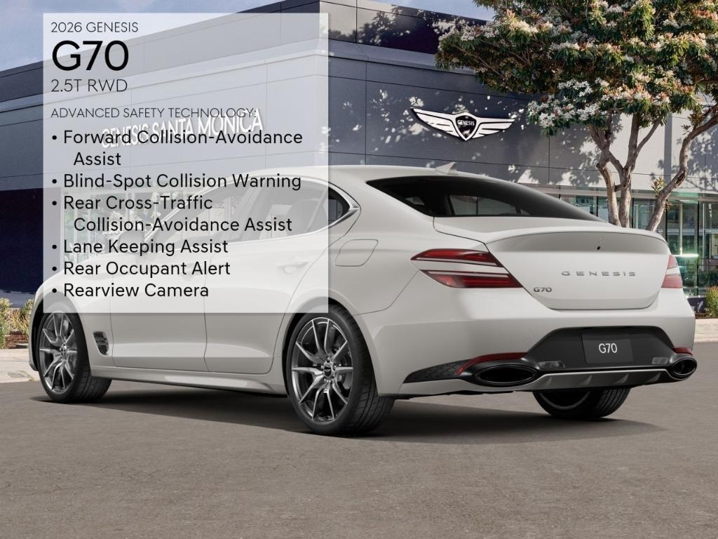 new 2026 Genesis G70 car, priced at $44,655