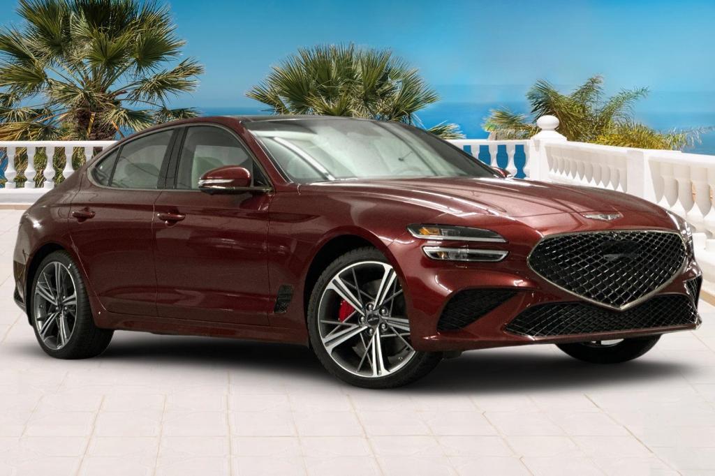 new 2025 Genesis G70 car, priced at $57,180