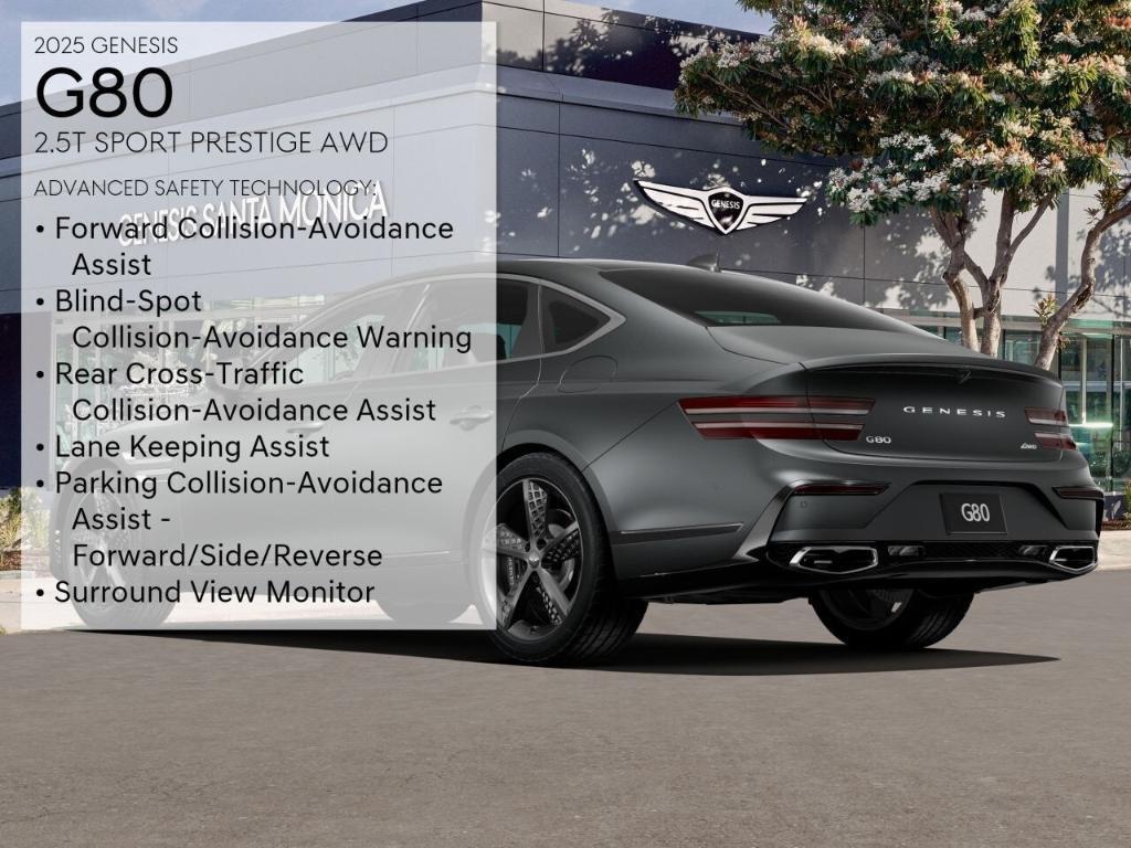 new 2025 Genesis G80 car, priced at $71,545