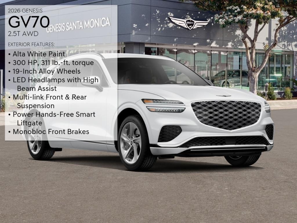 new 2026 Genesis GV70 car, priced at $51,475
