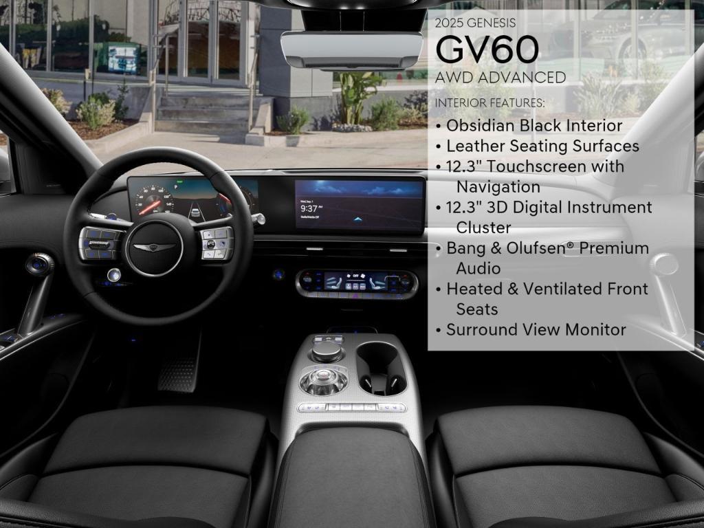 new 2025 Genesis GV60 car, priced at $63,545