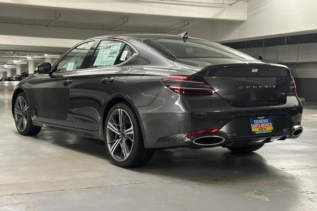 new 2025 Genesis G70 car, priced at $57,175