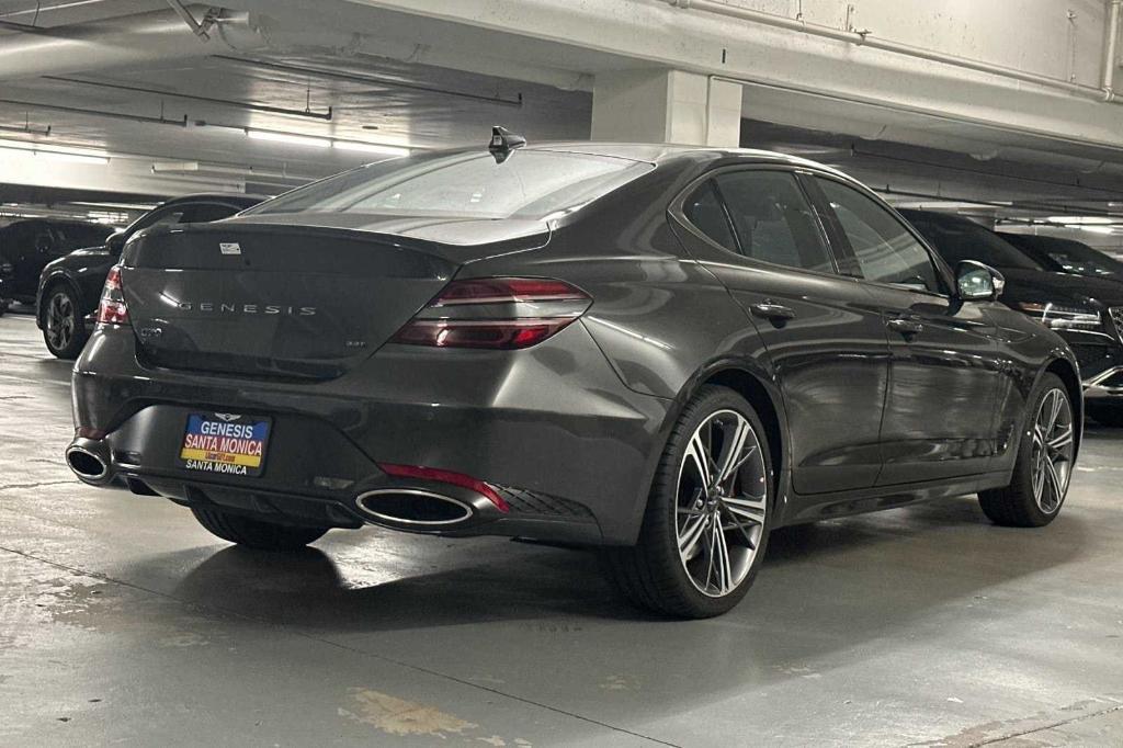 new 2025 Genesis G70 car, priced at $57,175