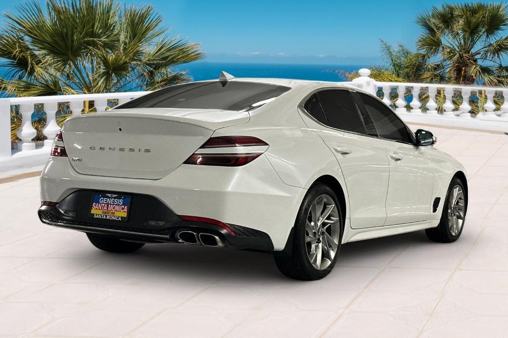 used 2022 Genesis G70 car, priced at $27,966