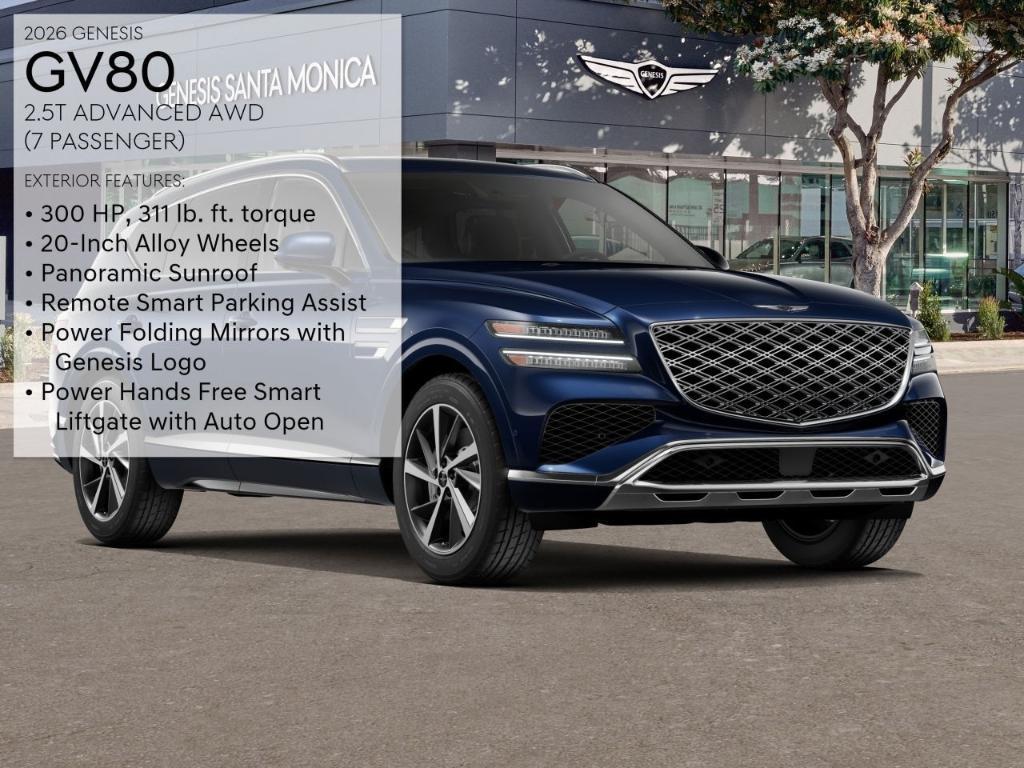new 2026 Genesis GV80 car, priced at $71,360