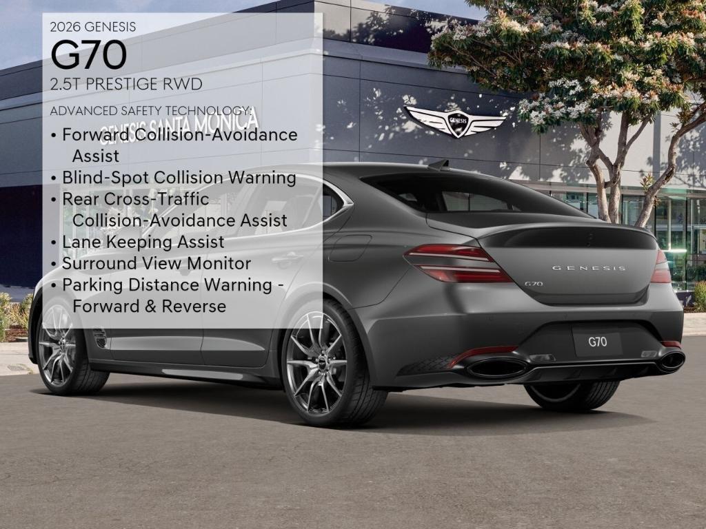 new 2026 Genesis G70 car, priced at $50,990