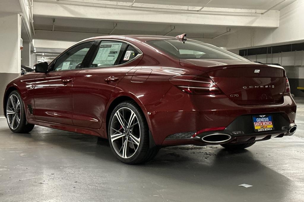 new 2024 Genesis G70 car, priced at $56,605