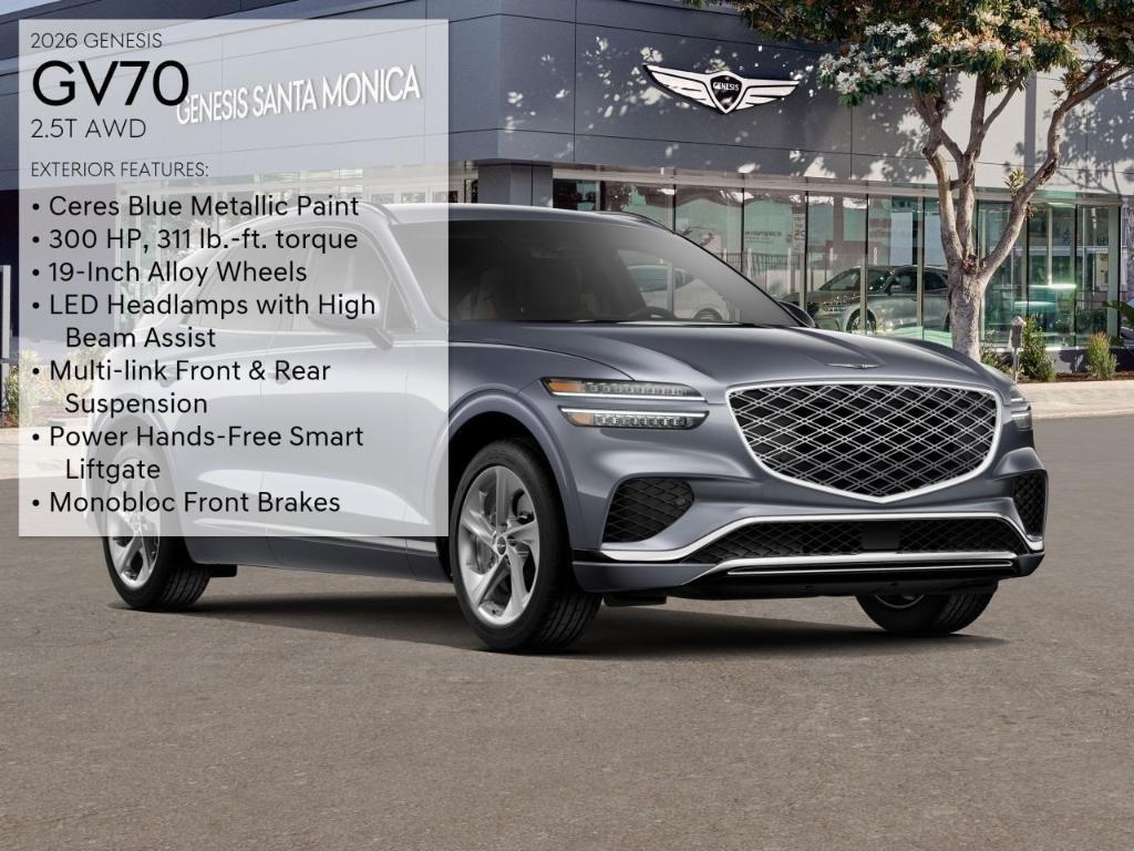 new 2026 Genesis GV70 car, priced at $50,575