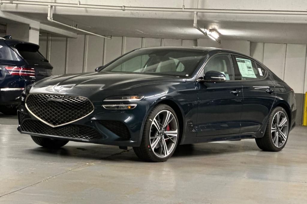 new 2025 Genesis G70 car, priced at $52,555