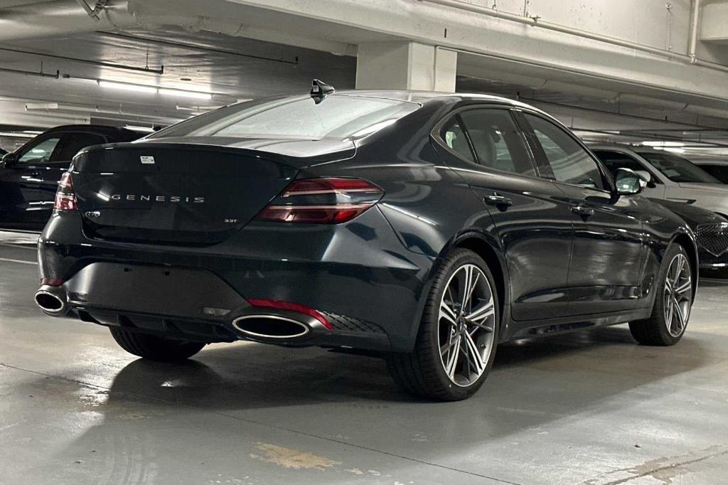 new 2025 Genesis G70 car, priced at $52,555