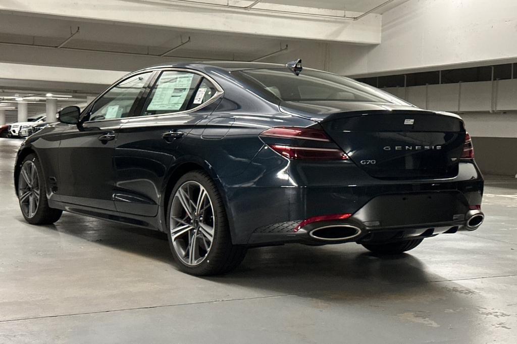 new 2025 Genesis G70 car, priced at $52,555