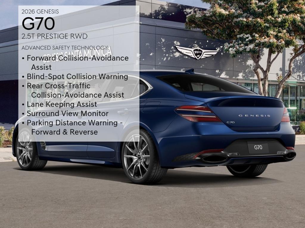 new 2026 Genesis G70 car, priced at $50,390