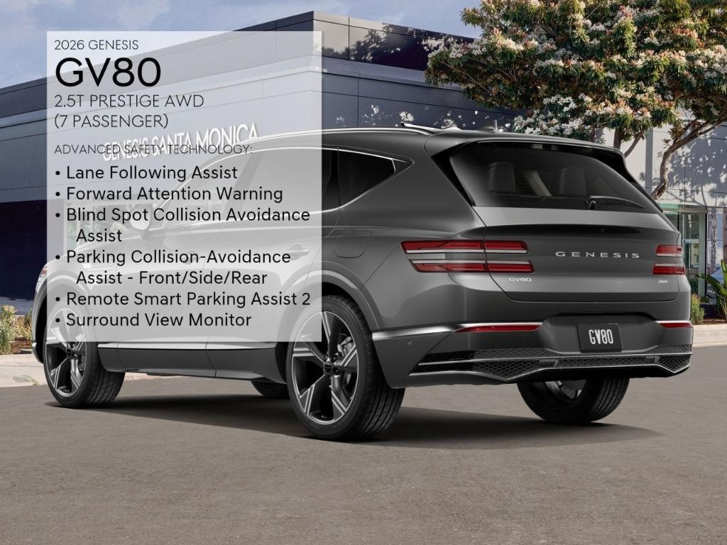 new 2026 Genesis GV80 car, priced at $76,115