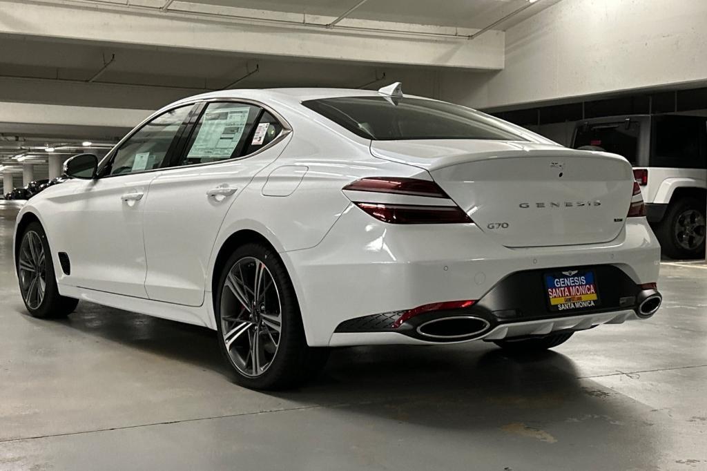 new 2025 Genesis G70 car, priced at $57,305