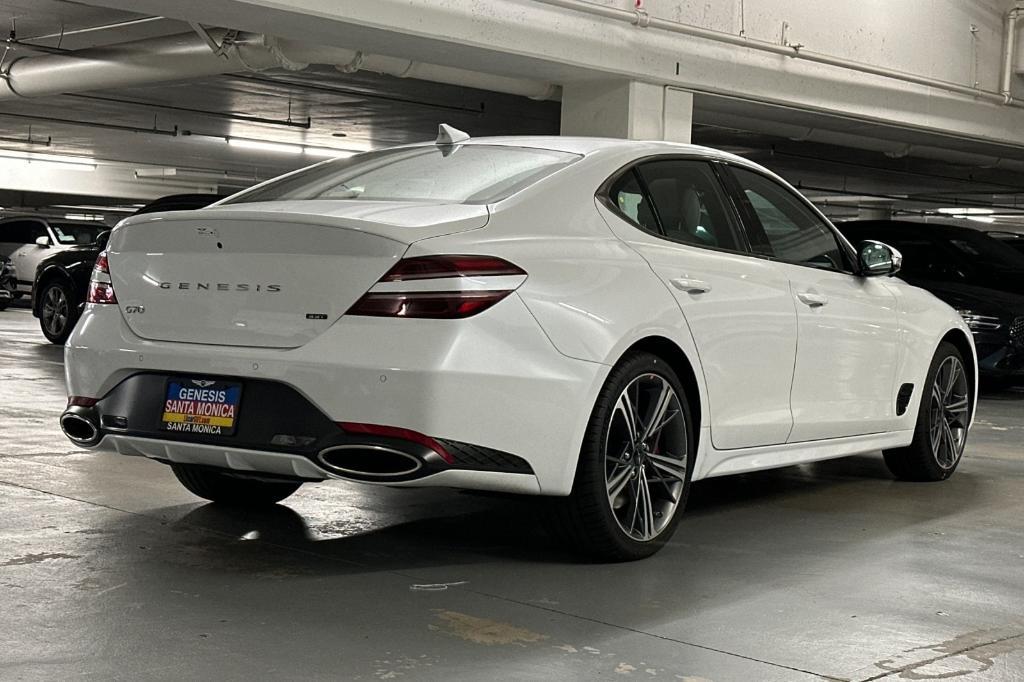 new 2025 Genesis G70 car, priced at $57,305