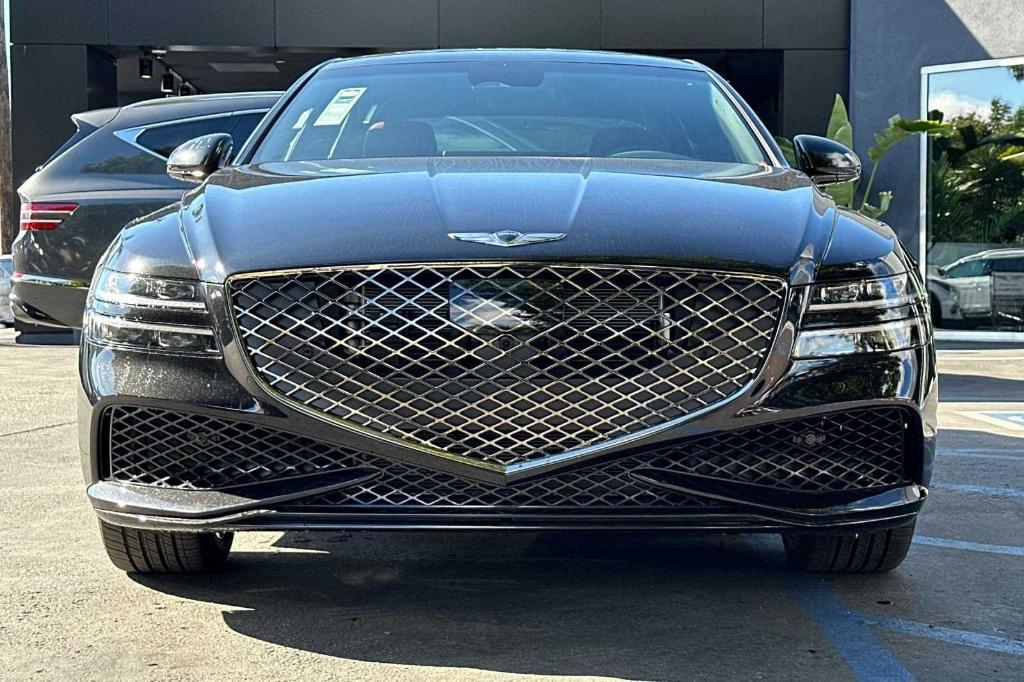 used 2024 Genesis G80 car, priced at $58,600