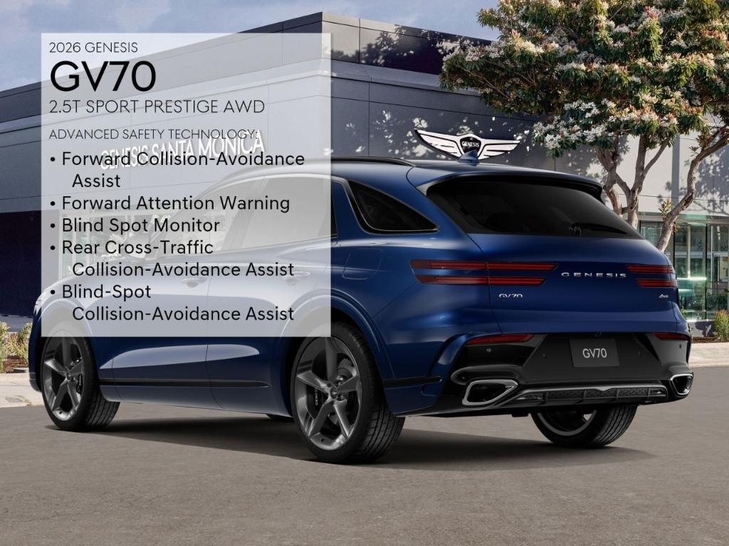 new 2026 Genesis GV70 car, priced at $61,370