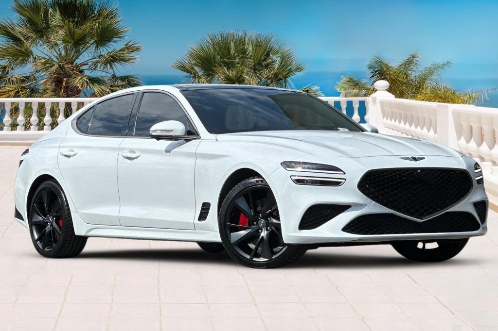used 2023 Genesis G70 car, priced at $35,782