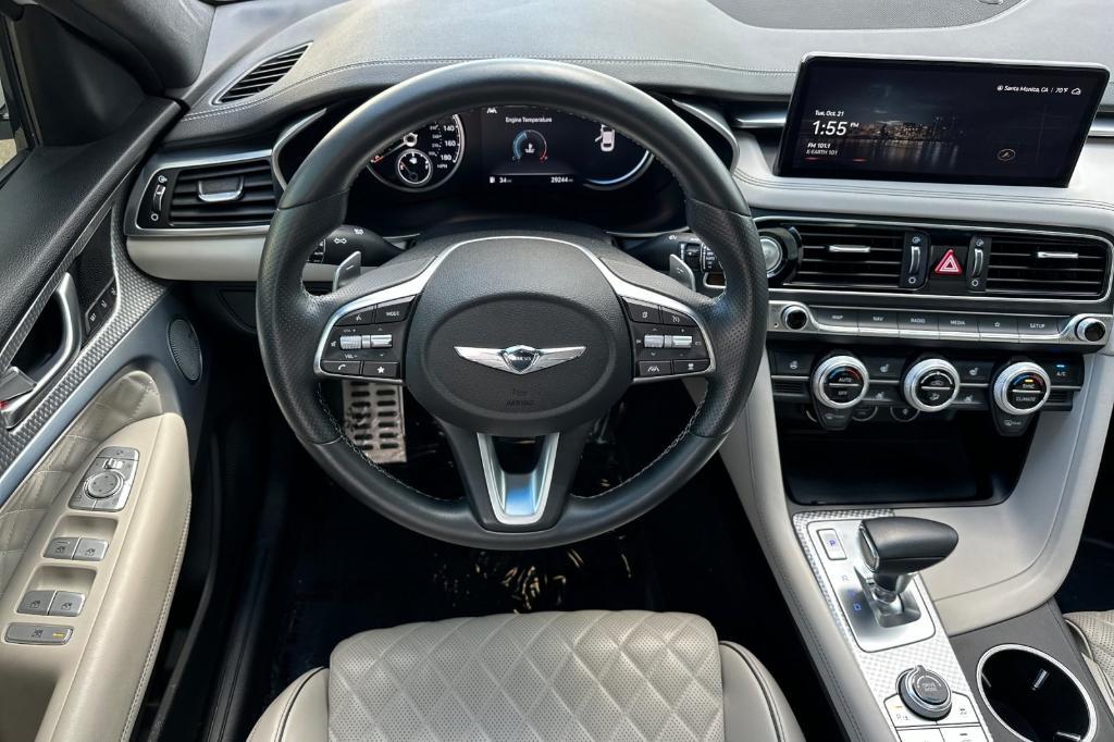 used 2023 Genesis G70 car, priced at $35,782