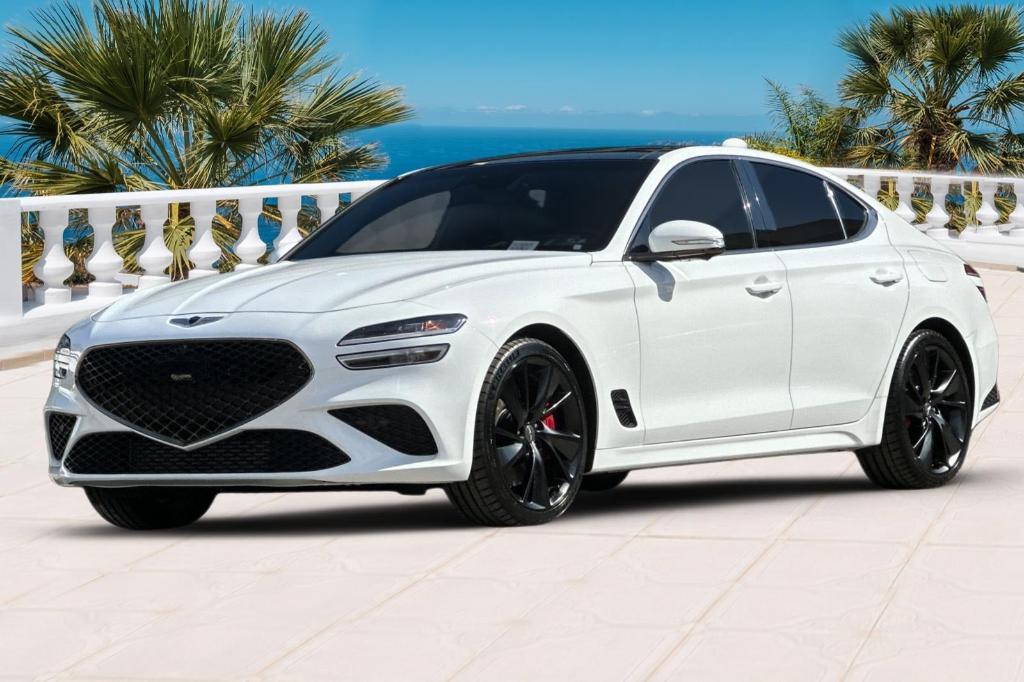 used 2023 Genesis G70 car, priced at $35,782