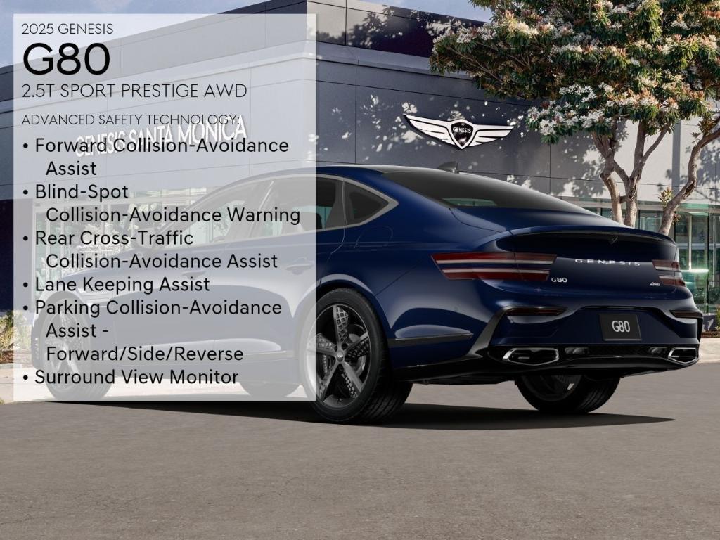 new 2025 Genesis G80 car, priced at $70,695