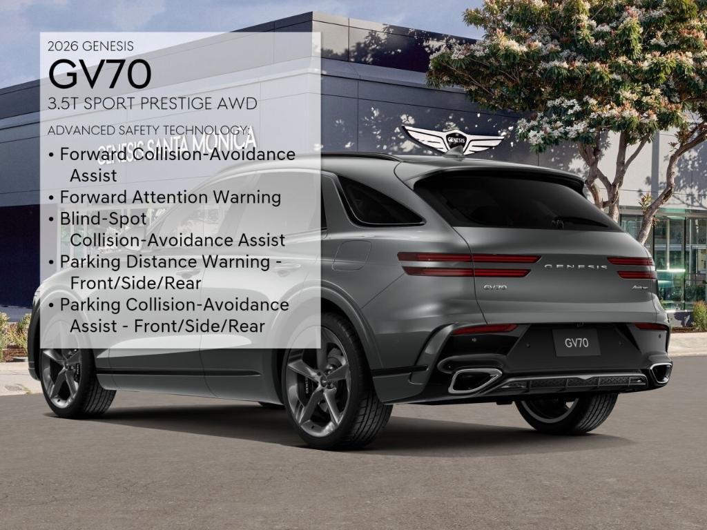 new 2026 Genesis GV70 car, priced at $74,230