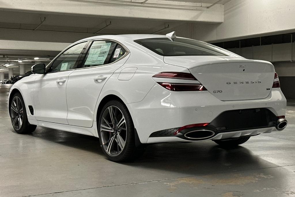 new 2025 Genesis G70 car, priced at $56,615