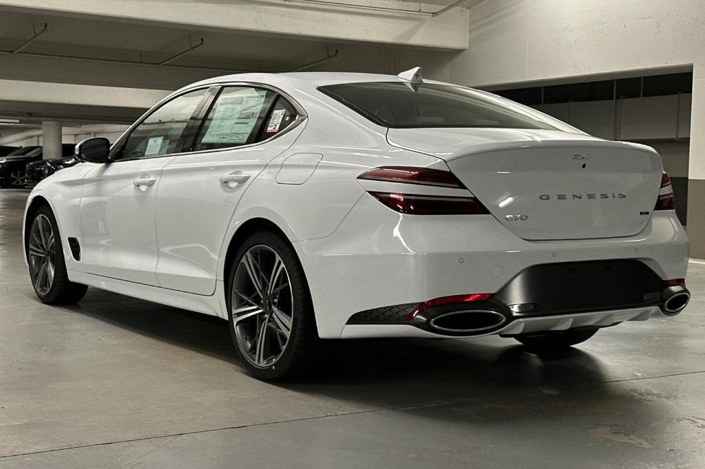 new 2025 Genesis G70 car, priced at $56,525