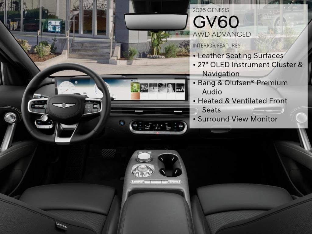 new 2026 Genesis GV60 car, priced at $56,775