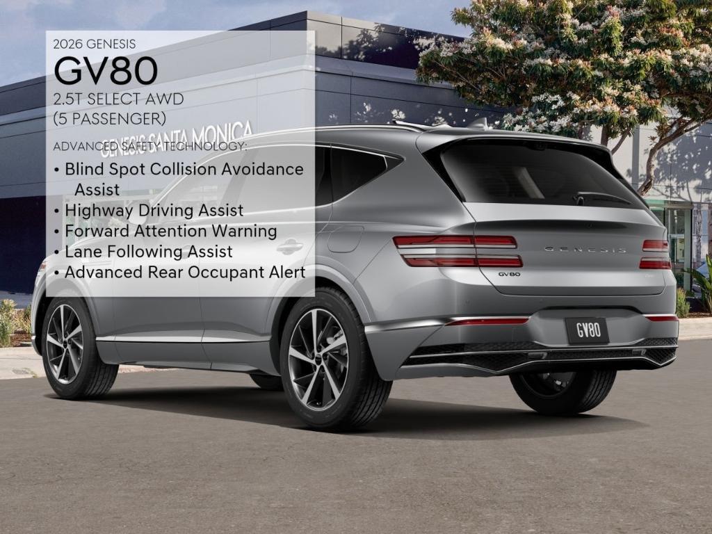 new 2026 Genesis GV80 car, priced at $66,055