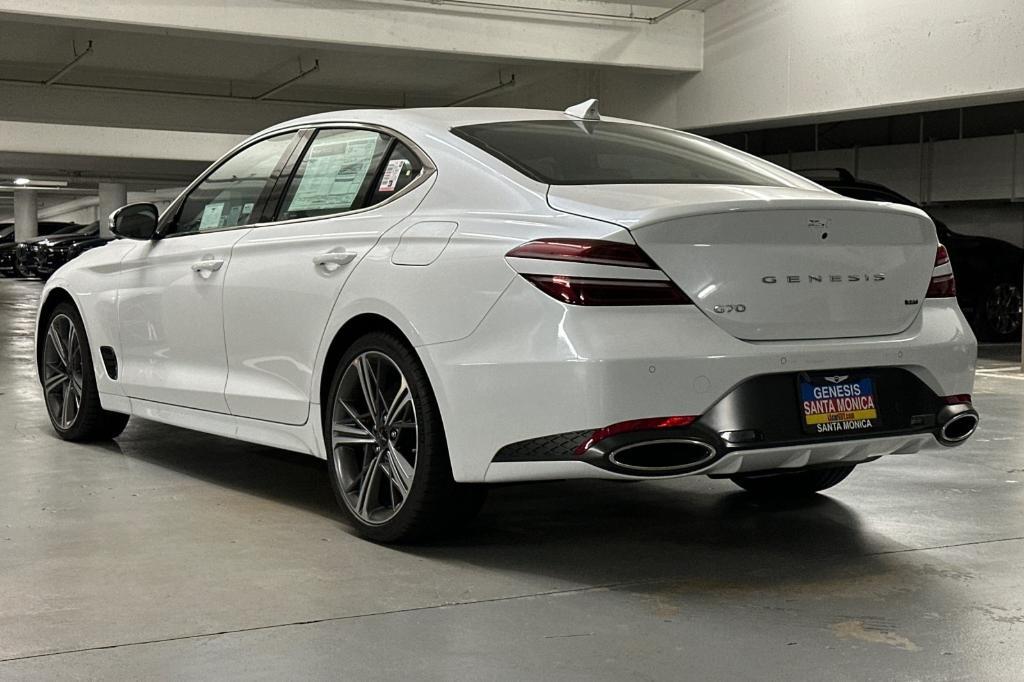 new 2025 Genesis G70 car, priced at $57,175