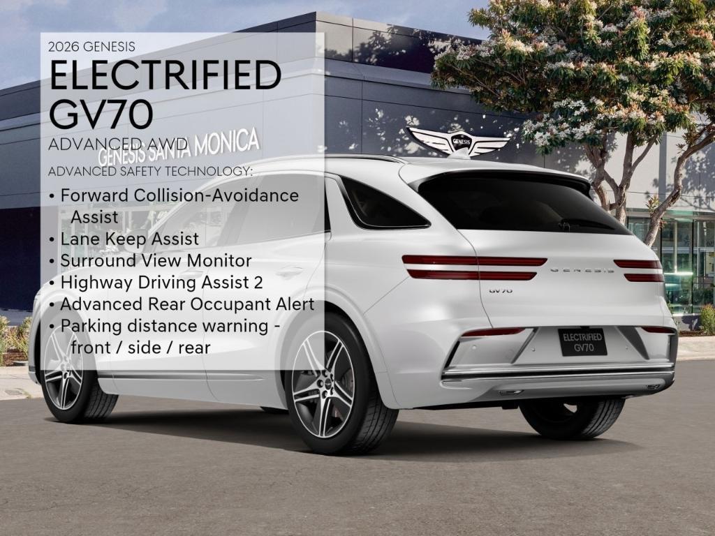 new 2026 Genesis Electrified GV70 car, priced at $71,965