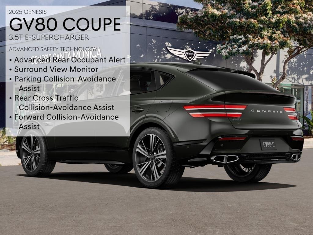 new 2025 Genesis GV80 Coupe car, priced at $88,355