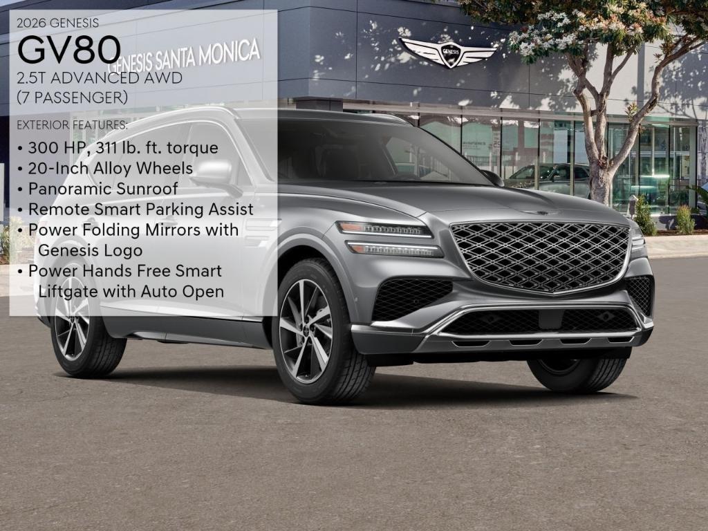 new 2026 Genesis GV80 car, priced at $71,520
