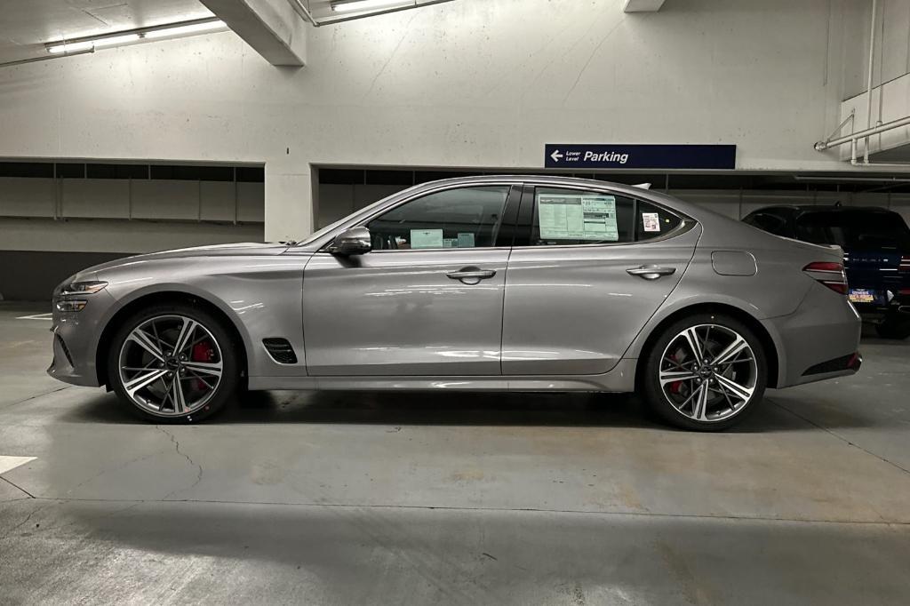 new 2025 Genesis G70 car, priced at $57,175