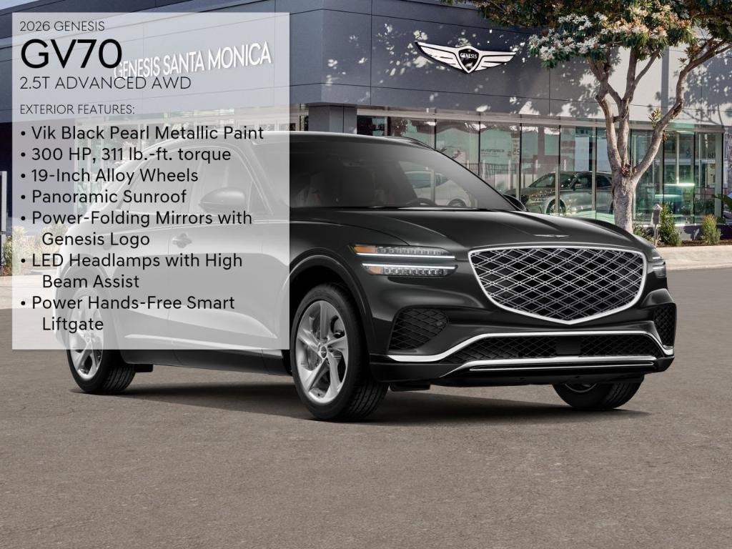 new 2026 Genesis GV70 car, priced at $59,255