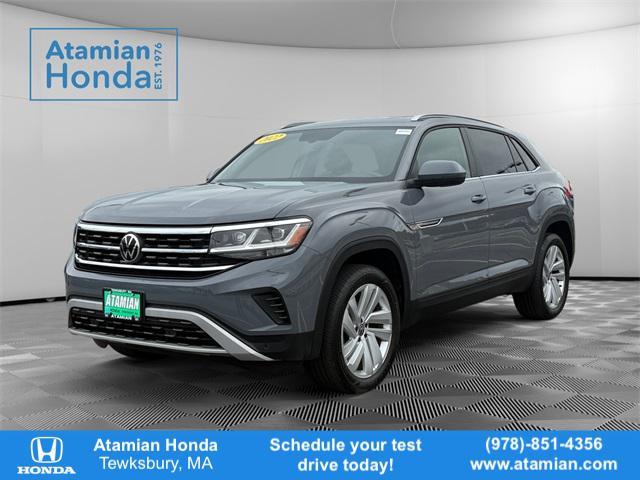 used 2022 Volkswagen Atlas Cross Sport car, priced at $29,888