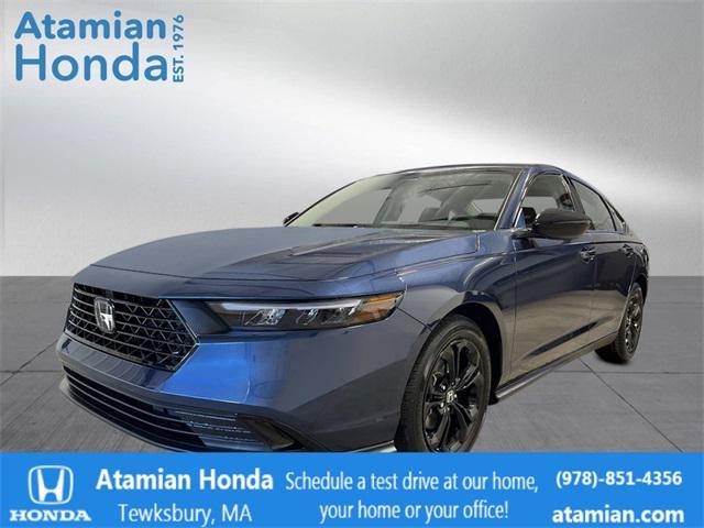new 2025 Honda Accord car, priced at $31,755