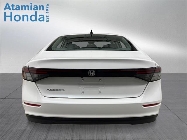new 2025 Honda Accord car, priced at $32,165