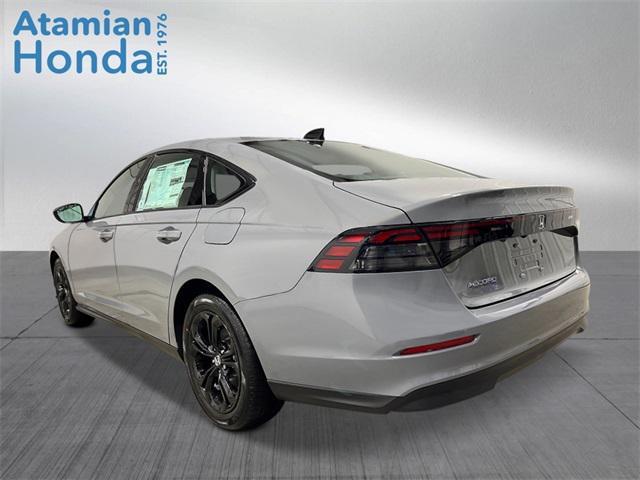 new 2025 Honda Accord car, priced at $32,210