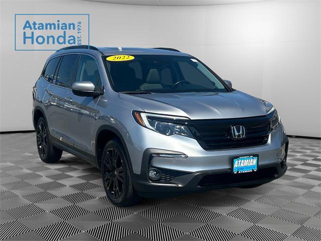 used 2022 Honda Pilot car, priced at $34,888