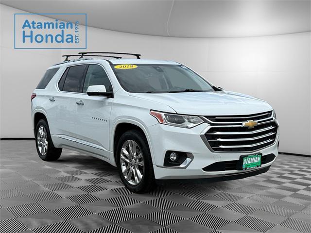 used 2018 Chevrolet Traverse car, priced at $22,888