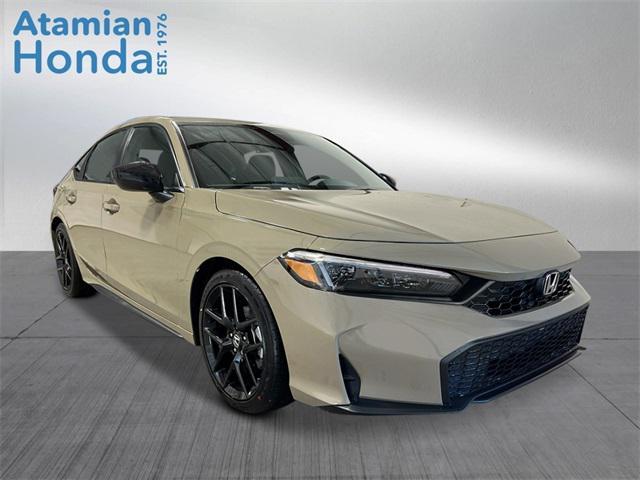 new 2025 Honda Civic car, priced at $29,055