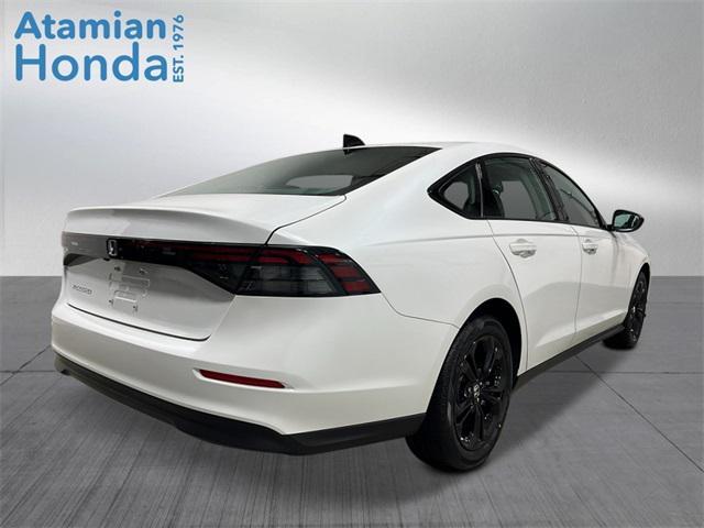 new 2025 Honda Accord car, priced at $30,707